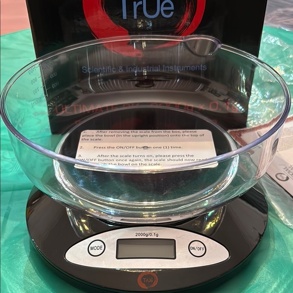 Digital Scale With Bowl - Picture 1 of 4
